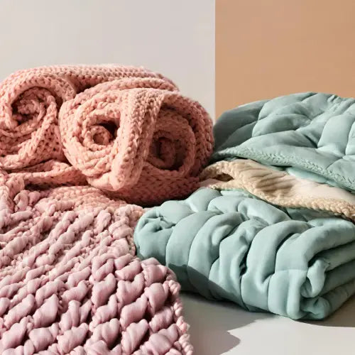 Tranquility temperature balancing weighted blanket with washable cover stores hotsell