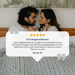 Nuzzie - The best Weighted Blanket available at the market