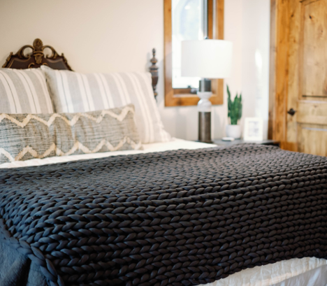 Cpap and weighted discount blanket