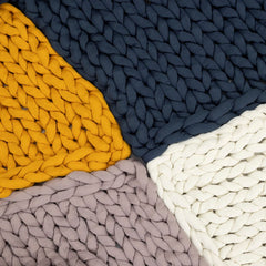 Four blanket corners #Color_Marigold