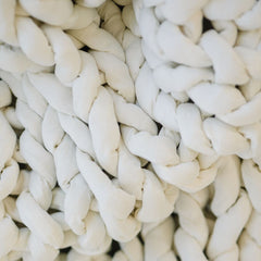 Up close blanket weave detail #Color_Cream